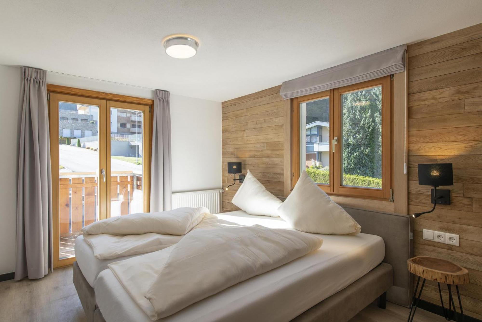 Ferienwohnung Haus Drei Türme Schruns Exterior foto
