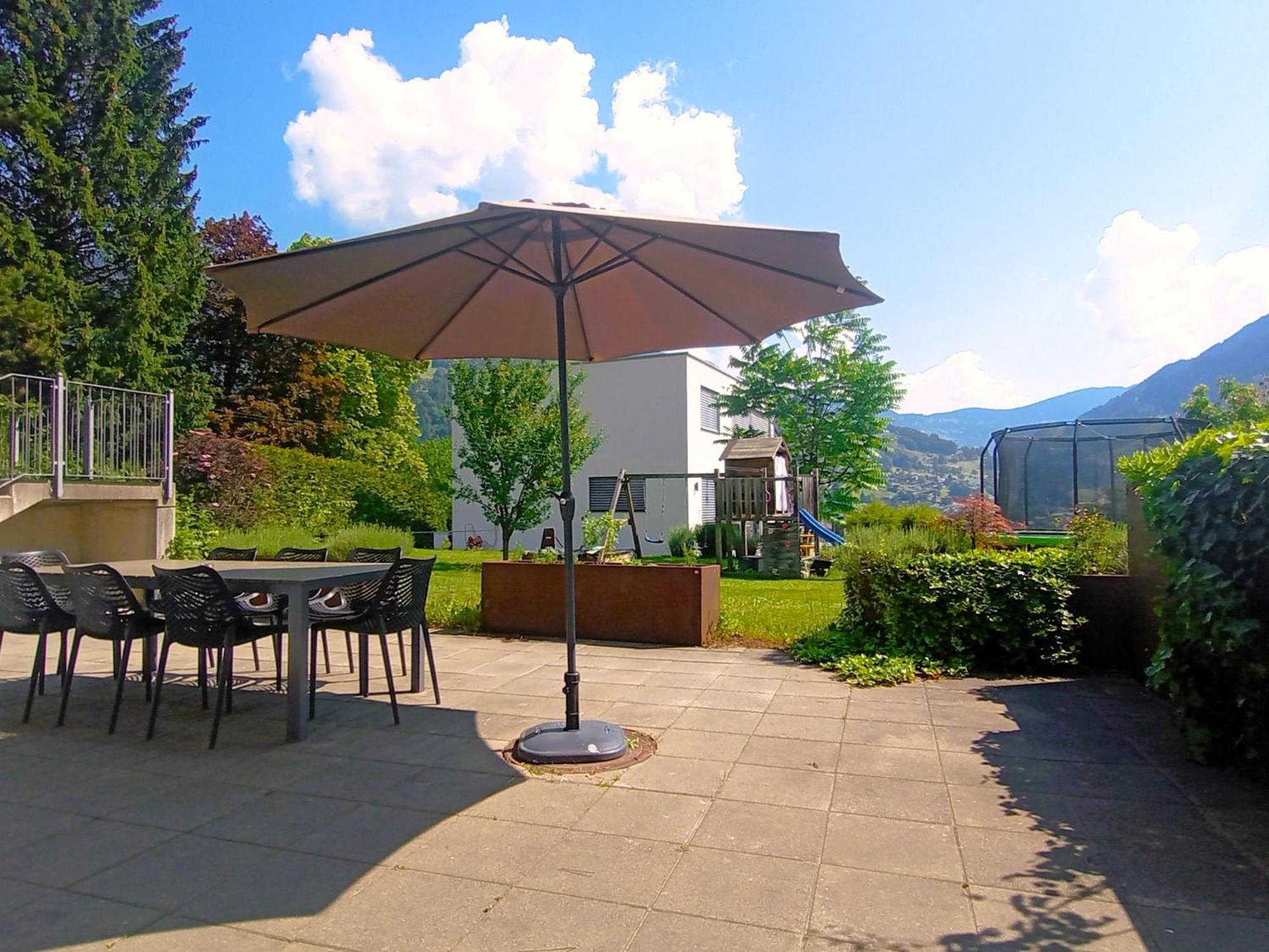 Ferienwohnung Haus Drei Türme Schruns Exterior foto